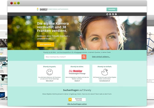 Sharing platform for Switzerland