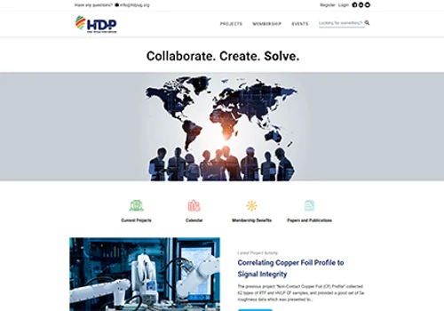 Website Update and New App for Trade Organization