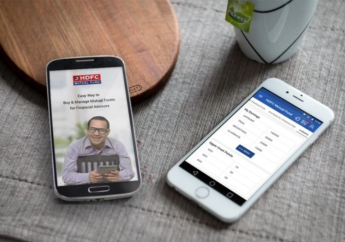 HDFC Mutual Fund - Mobile App UI / UX design