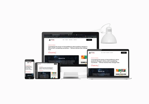 Afritales Website project