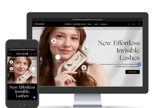 Velour Beauty's Shopify Transformation