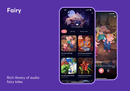 Fairy – rich library of audio fairy tales