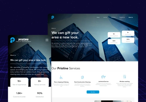 Cleaning Company Website