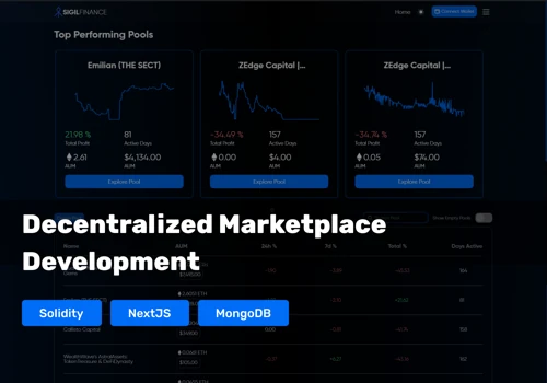 Decentralized Marketplace Development
