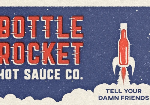 Brand Design and Strategy for Bottle Rocket Hot Sauce Co.