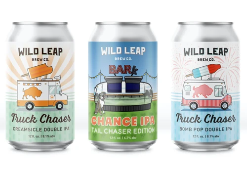 Brand Design for Wild Leap Brew Co.