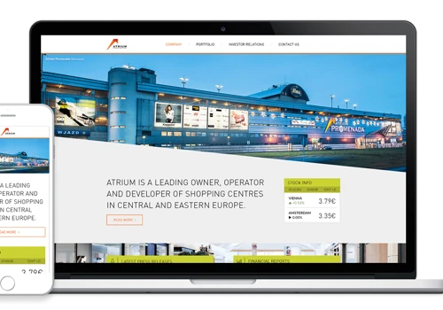 Atrium Responsive Website
