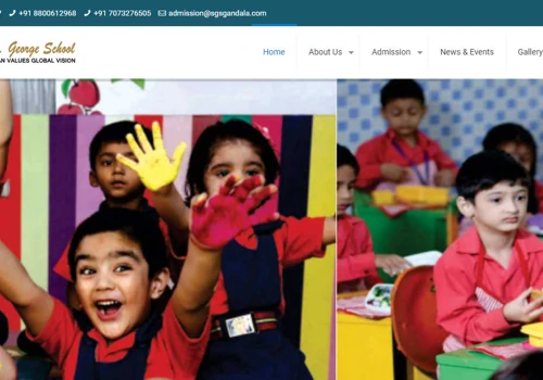 Website development for School