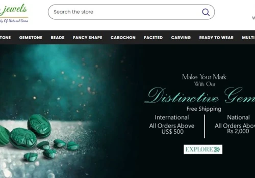 Kesa Jewels Website Development