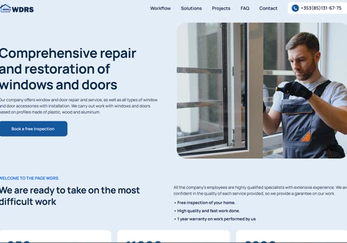 Corporate Website for WDRS