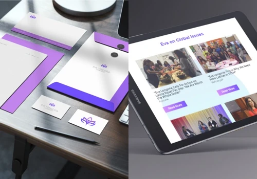 Eva Longoria Foundation Branding & Website Design