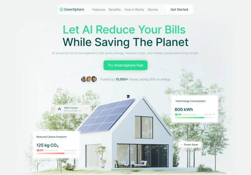 GreenSphere: Web Design, Development, & Branding