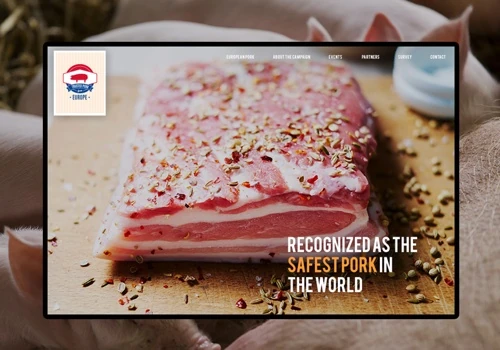 Informative website for Dutch Meat Association