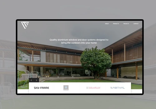 We redesigned Vento Systems corporate website