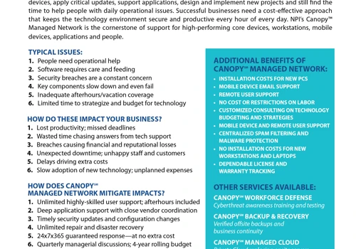 Canopy Managed Network