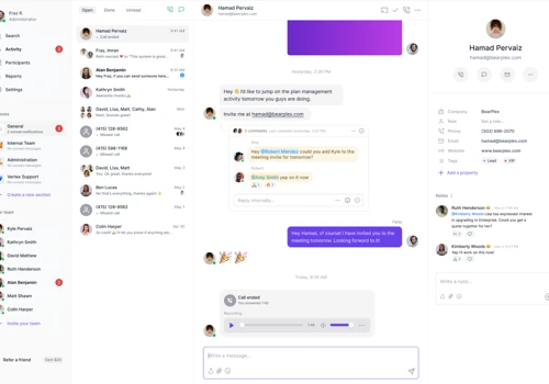 NDIS Communication System - CRM