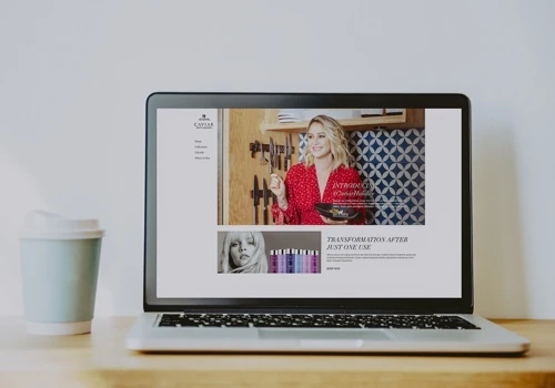 Alterna Haircare Web Launch