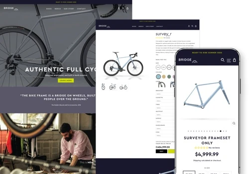 Bicycles |  Shopify Site Design & Build