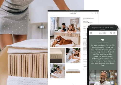 Home/Mattresses Shopify Website Design & Build