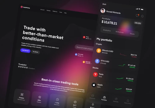 Website Design for a Reputable Global Brokerage
