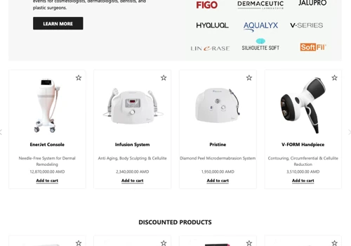 Website & Inventory Mgmt for Cosmetics Company