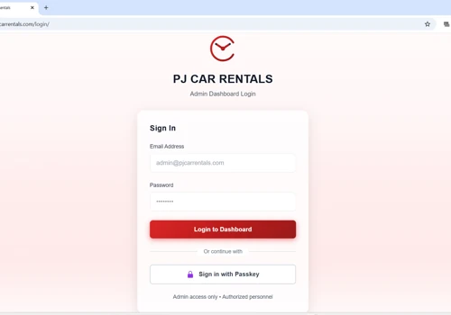 PJ CAR RENTALS