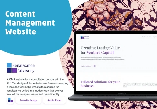 Renaissance Advisory CMS Website