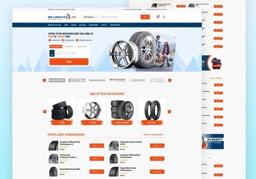 Magento Auto Parts Website
