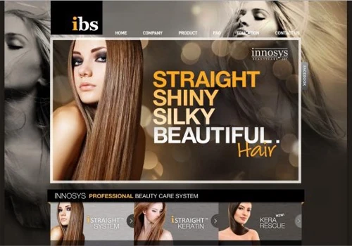 Web Development for IBS Beauty