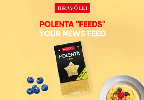 Polenta "feeds" your news feed for Bravolli