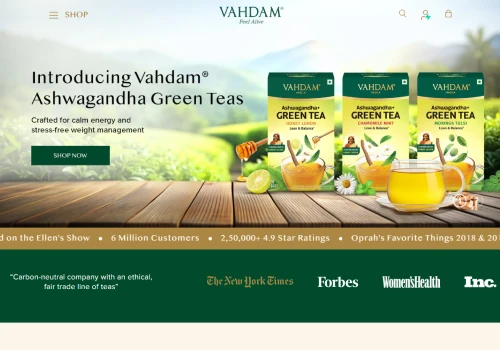 Global Shopify Store for a Premium Tea Brand