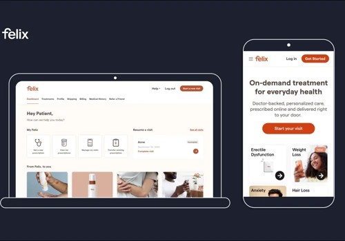 Felix: Telehealth & Online Pharmacy App