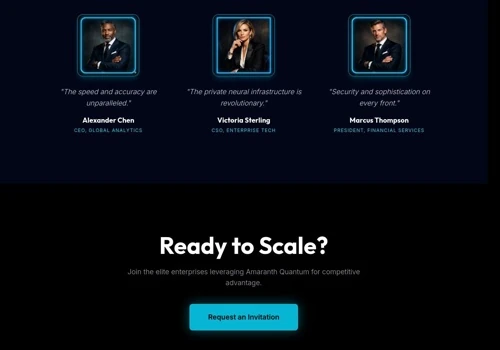 Amaranth Quantum: AI-Driven Analytics & Digital In