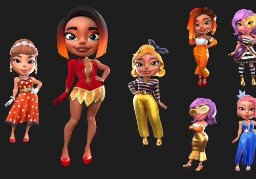 3D Character Design & Modeling for Mobile Games
