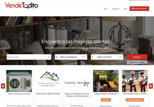 Classifieds Website