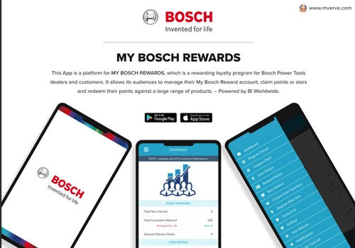 MY BOSCH REWARDS