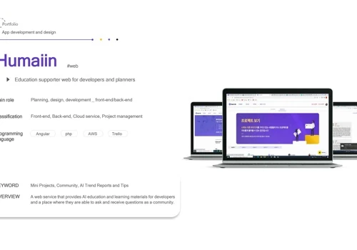 Humaniin - Education supporter web for developers