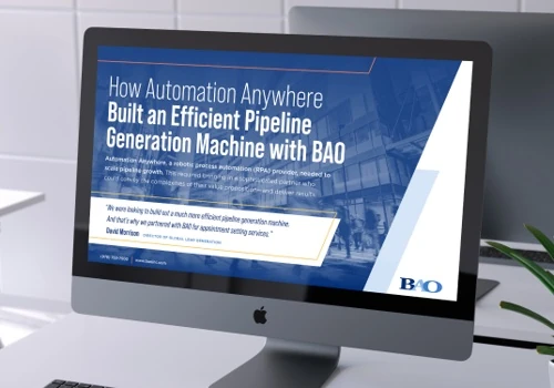 Automation Anywhere + BAO Customer Success Story