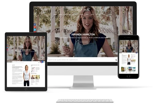Amanda Hamilton e-commerce site