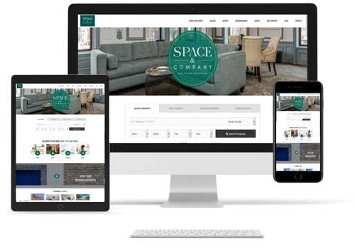 Spaceandcompany - Real estate Website