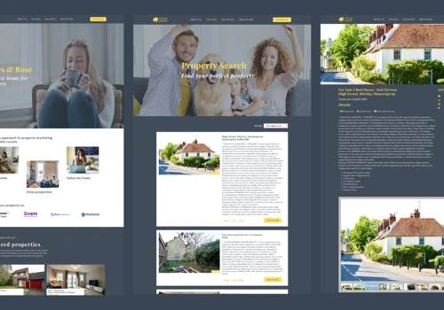 Gyles & Rose Website Design