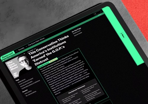 DeepCast Website