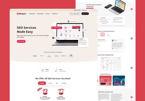 Blogtec Website