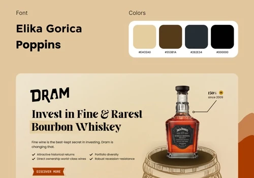 Dram Website UI/UX design and Development