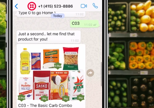 WhatsApp Chatbot for Online Shopping Service