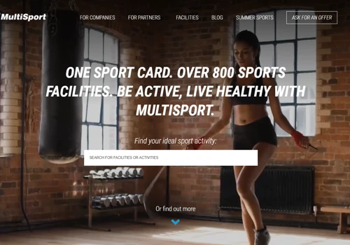 MultiSport corporate website