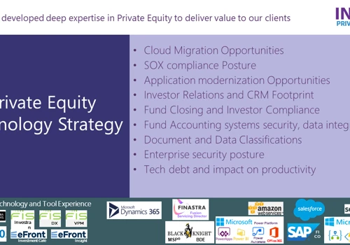 IT Strategy for several Large Private Equity Firms