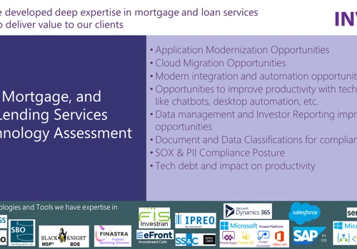 IT Strategy for a Large Loan Servicing Firm