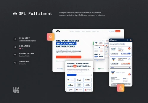 Platform for finding perfect fulfilment partners📦