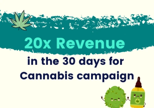 693% increase in new customer for cannabis store